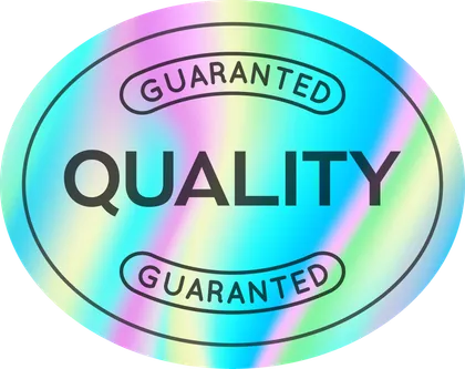 Quality guaranteed